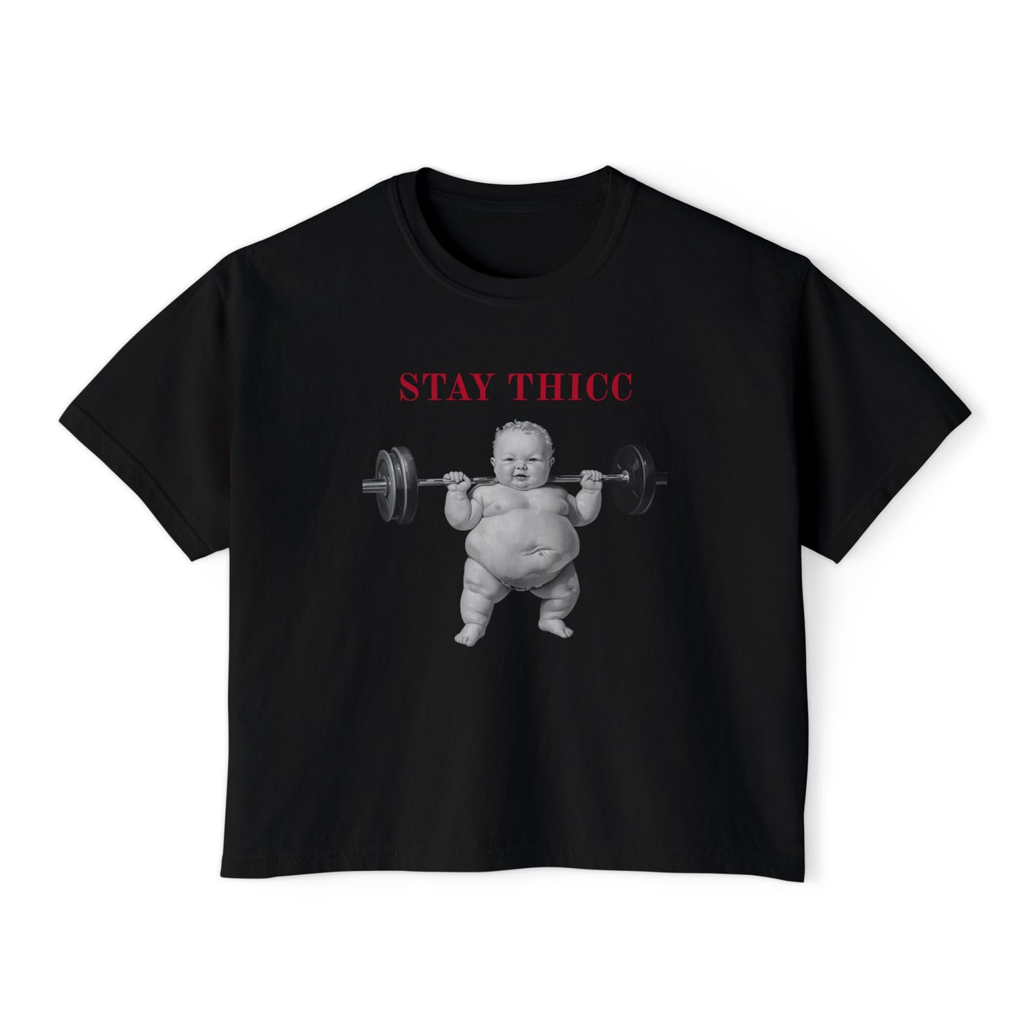 Stay Thicc Baby — Women's Boxy Tee