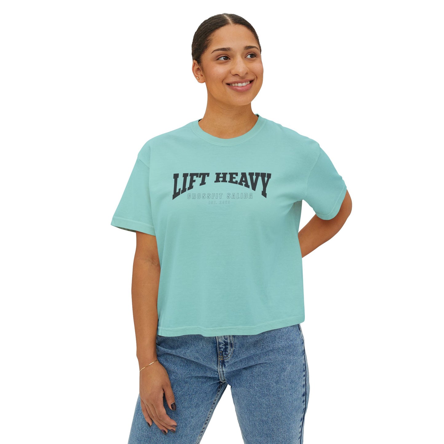 Lift Heavy Women's Boxy Tee