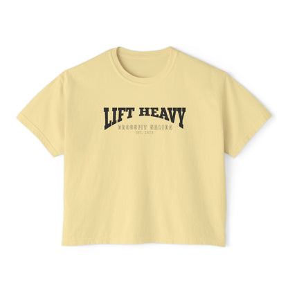 Lift Heavy Women's Boxy Tee