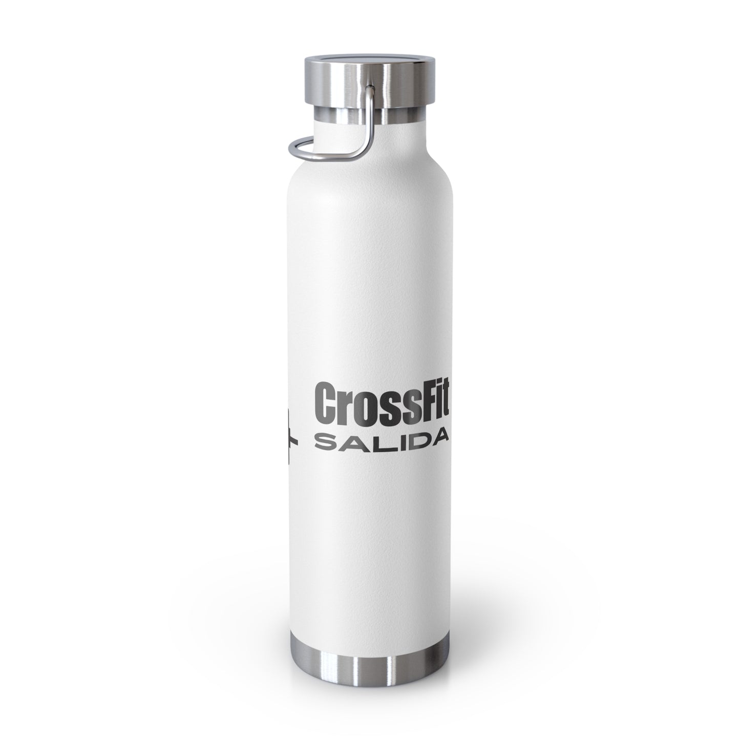 Insulated 22oz Water Bottle — 'Fitness For What You Love' Mountain Design