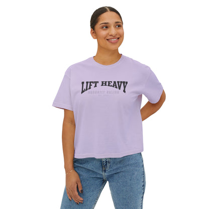 Lift Heavy Women's Boxy Tee