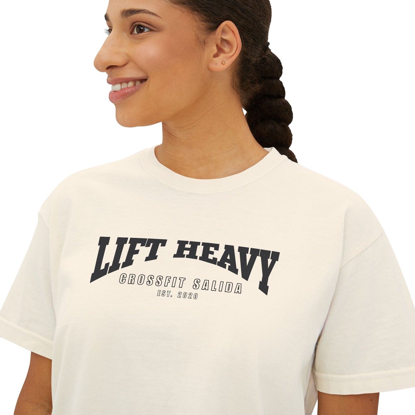 Lift Heavy Women's Boxy Tee