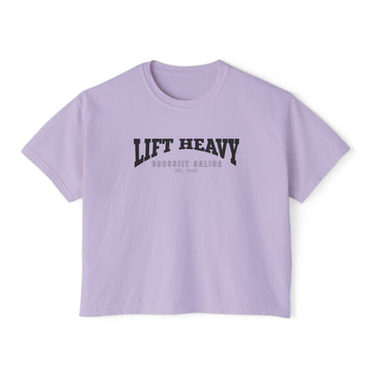 Lift Heavy Women's Boxy Tee