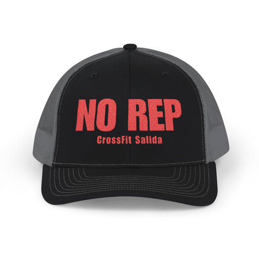No Rep Embroidered Trucker Hat