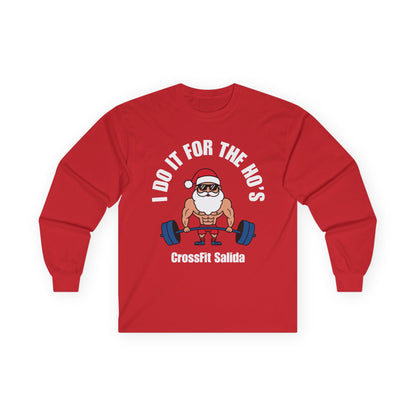 Santa Weightlifting Shirt
