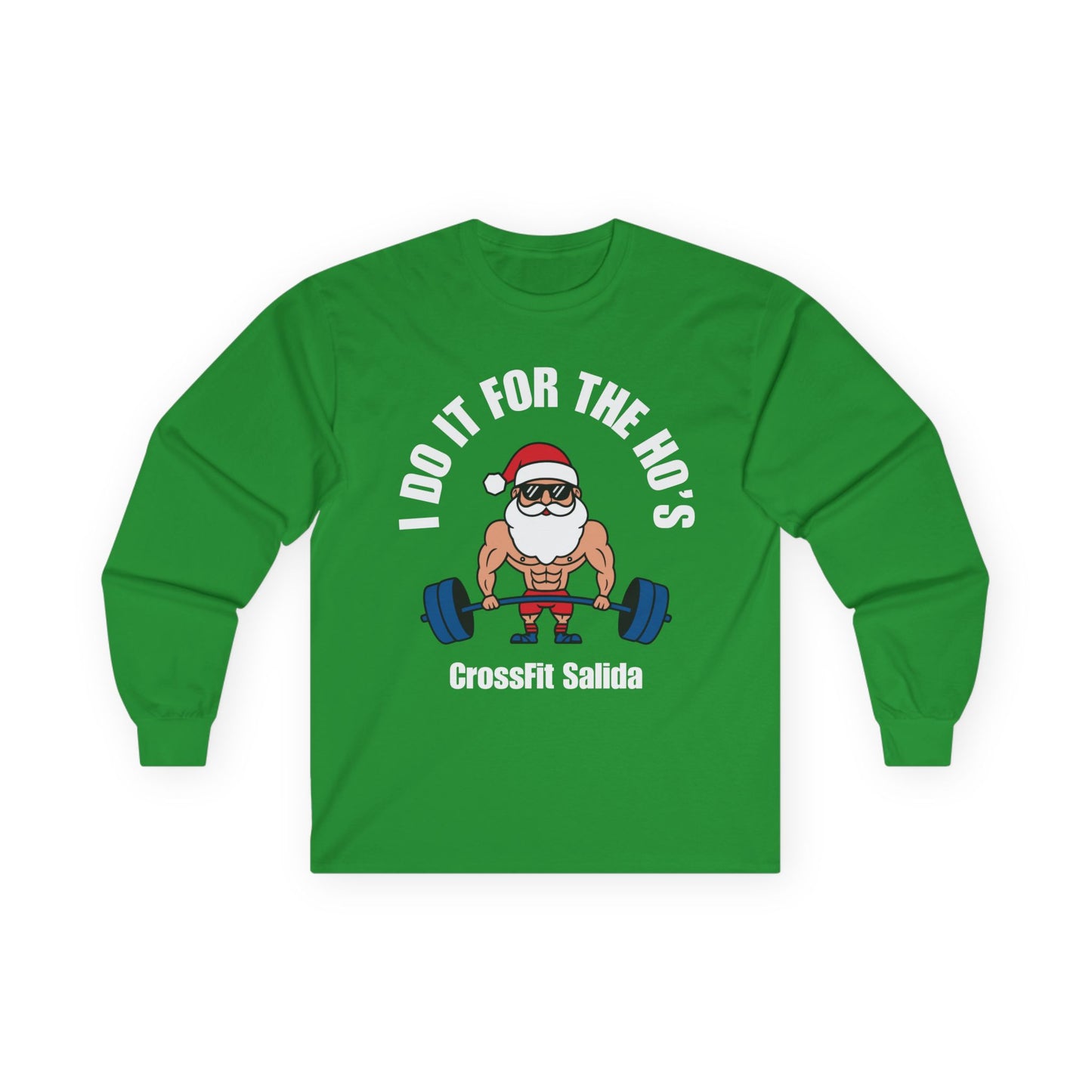 Santa Weightlifting Shirt