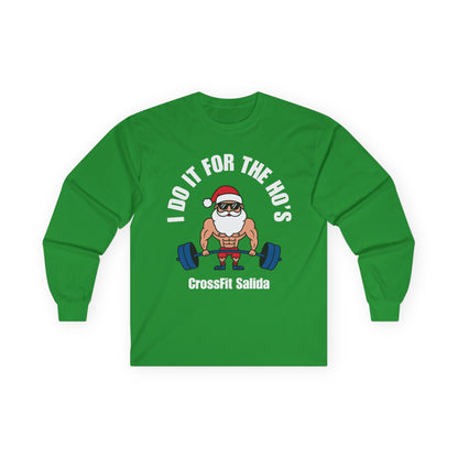 Santa Weightlifting Shirt