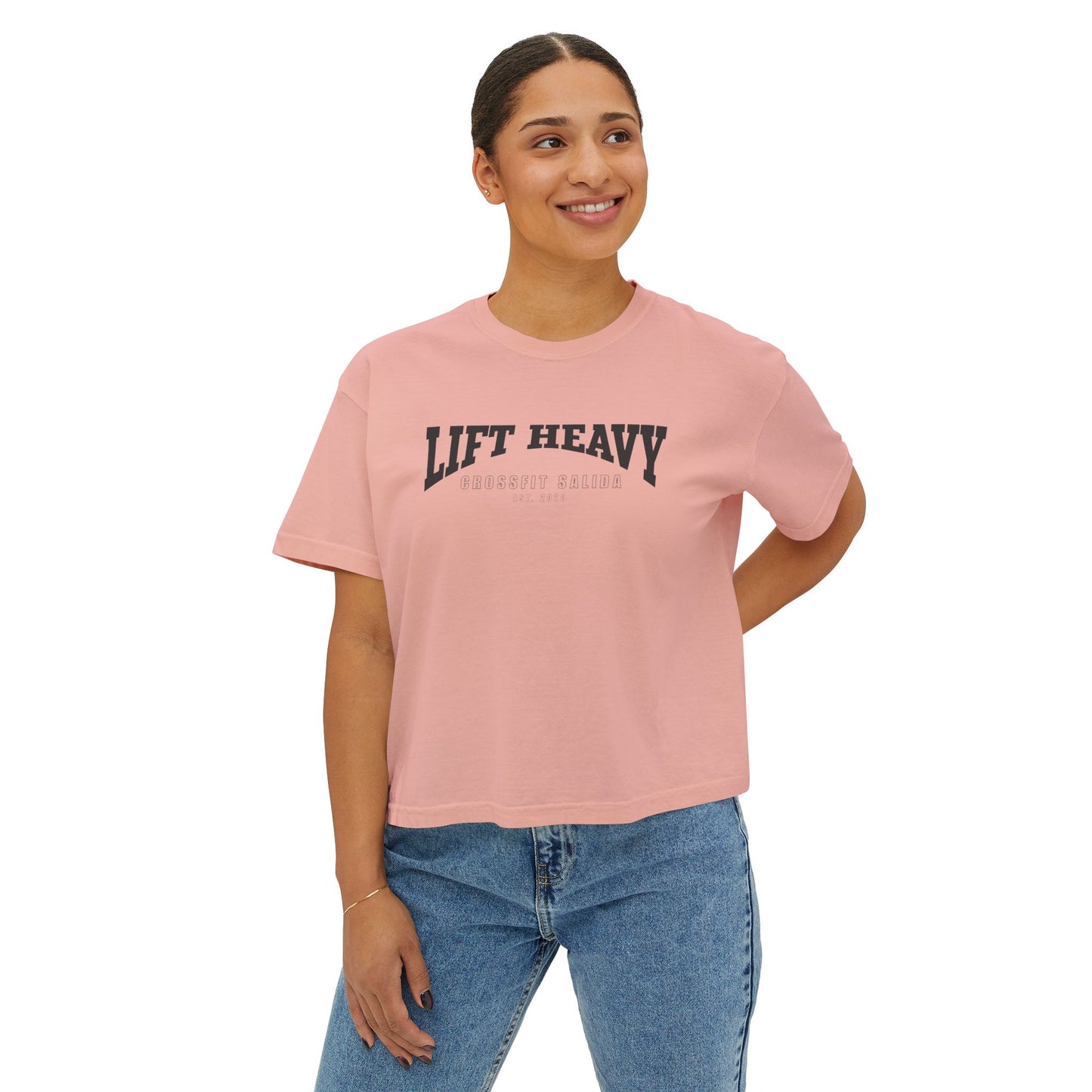 Lift Heavy Women's Boxy Tee