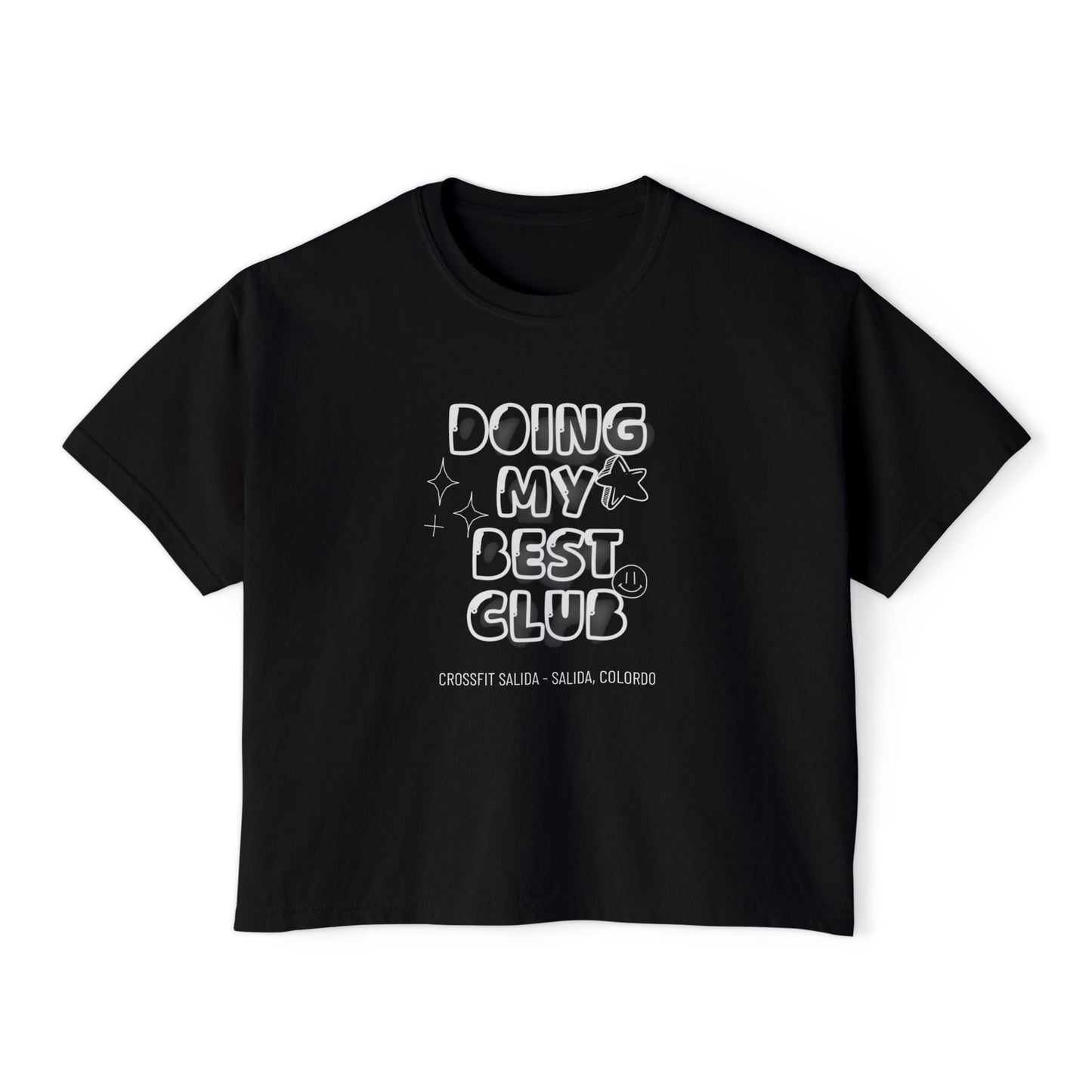 Doing My Best Club Boxy Tee