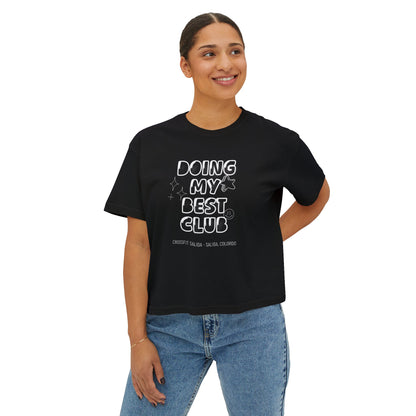 Doing My Best Club Boxy Tee