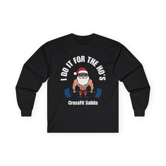 Santa Weightlifting Shirt